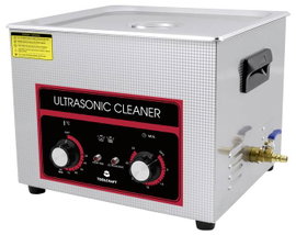 TOOLCRAFT USC-1500 Ultrahangos tisztító Irodaszer, Ékszerek, Műhely 360 W 15 l fűtéssel, tisztítókos