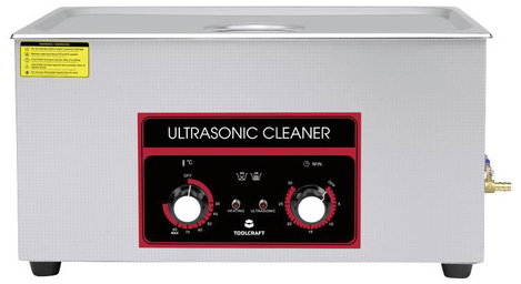 TOOLCRAFT USC-2200 Ultrahangos tisztító Irodaszer, Ékszerek, Műhely 480 W 22 l fűtéssel, tisztítókos 2. kép