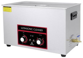 TOOLCRAFT USC-3000 Ultrahangos tisztító Irodaszer, Ékszerek, Műhely 600 W 30 l fűtéssel, tisztítókos