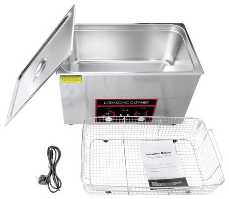 TOOLCRAFT USC-3000 Ultrahangos tisztító Irodaszer, Ékszerek, Műhely 600 W 30 l fűtéssel, tisztítókos 6. kép