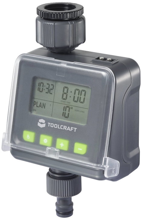 TOOLCRAFT TO-9612291 Öntözés vezérlő Elemekről üzemeltetett