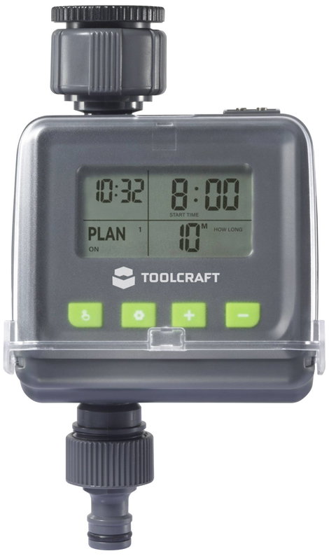 TOOLCRAFT TO-9612291 Öntözés vezérlő Elemekről üzemeltetett 2. kép