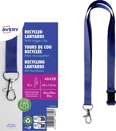 Avery-Zweckform 4842B Textilcsík (H x Sz) 440 mm x 15 mm 10 db