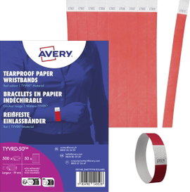 Avery-Zweckform TYVRD-50 #####Einlassband (H x Sz) 256 mm x 19 mm Ragasztócsíkok 500 db