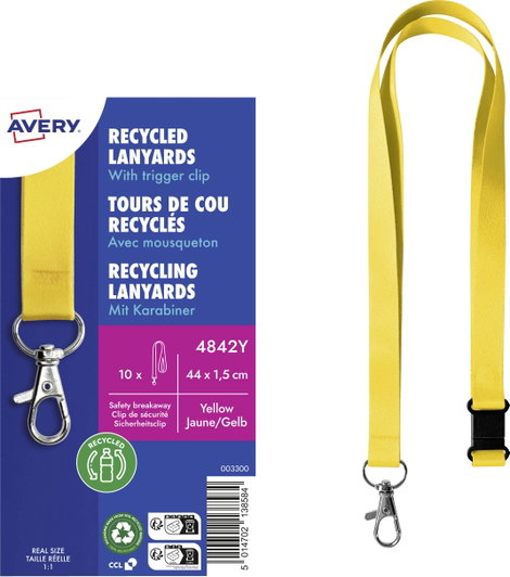 Avery-Zweckform 4842Y Textilcsík (H x Sz) 440 mm x 15 mm 10 db