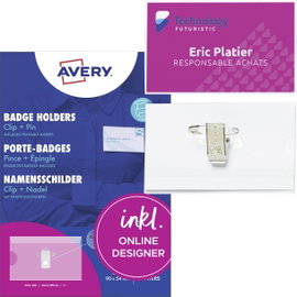 Avery-Zweckform 4820 Névtábla (Sz x Ma) 90 mm x 54 mm 50 db