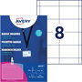Avery-Zweckform 4825 Névtábla (Sz x Ma) 90 mm x 60 mm 10 db 2. bélyegkép