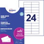 Avery-Zweckform DPC6422A-10 Névtábla behelyezhető tábla 64 mm x 22 mm Fehér bélyegkép