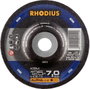 Rhodius 200018 Csiszolókorong Ø 125 mm Furat átmérő 22.23 mm Acél 1 db bélyegkép