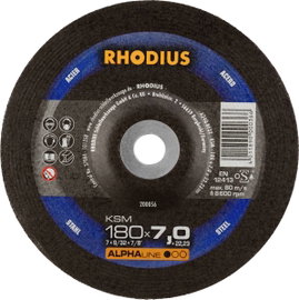 Rhodius 200056 Csiszolókorong Ø 180 mm Furat átmérő 22.23 mm Acél 1 db