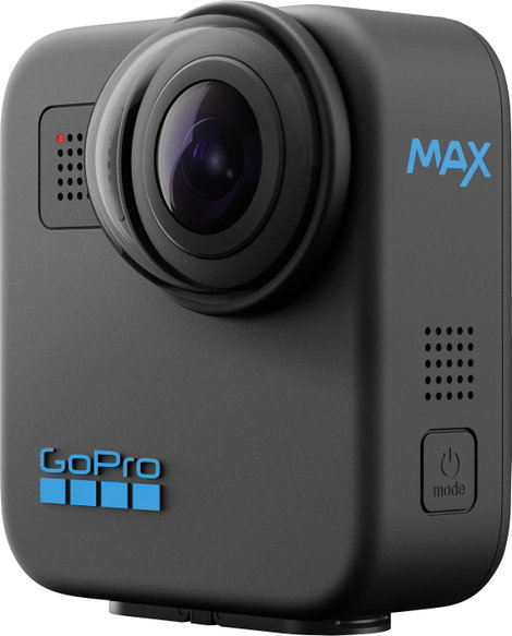 GoPro MAX 360 Akciókamera 5.3K, 4K, 2.7K, Full HD, Bluetooth, Kettős kijelző, Érintőkijelző, Porvéde
