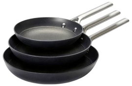 Qdesign 190-061 Serpenyő készlet 3 részes
