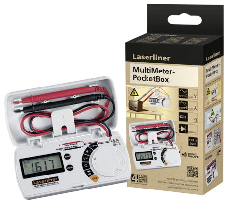 Laserliner MultiMeter-PocketBox Kézi multiméter 3. kép