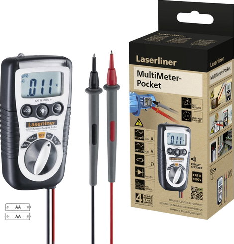 Laserliner MultiMeter-Pocket Kézi multiméter