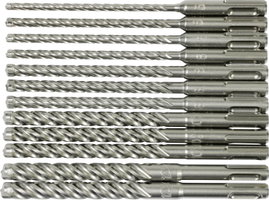 Makita S_0380_8140900 E-14912 Beton spirálfúró készlet 5 mm, 6 mm, 8 mm, 10 mm, 12 mm Teljes hossz 1