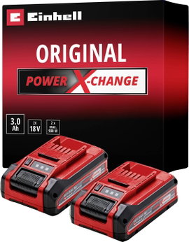 Einhell 18V 3Ah PXC Plus Twinpack 4511631 Szerszám akku 18 V 3000 mAh Lítiumion