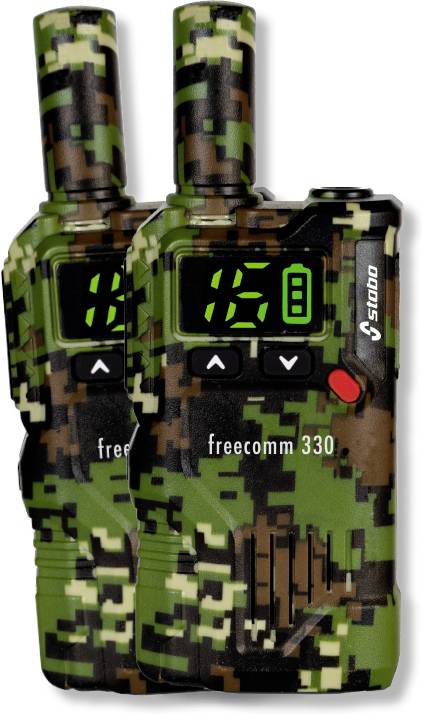 Stabo freecomm 330 20330 PMR készülék 2 részes készlet