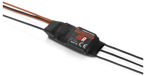 Hobbywing Skywalker V2 15A Brushless repülőmodell menetszabályozó Terhelhetőség (max. A): 30 A 2. kép