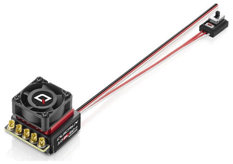 Hobbywing QuicRun 10BL60 G2 60A Modellautó brushless menetszabályozó Terhelhetőség (max. A): 200 A M 2. kép