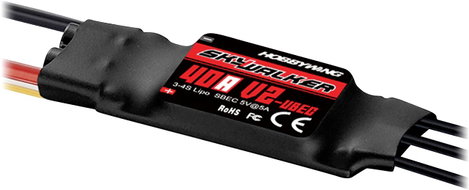 Hobbywing Skywalker V2 40A Brushless repülőmodell menetszabályozó Terhelhetőség (max. A): 60 A