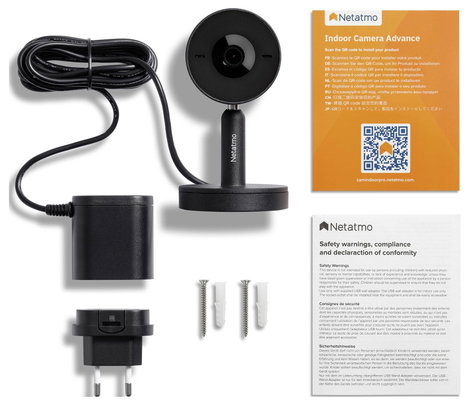 Netatmo Advance NPC-B-EC WLAN IP Megfigyelő kamera 2560 x 1440 pixel 2. kép