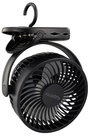 Sygonix Akkus ventilátor 4 W Fekete 4. bélyegkép