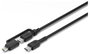 GP USB kábel USB-C®, Apple Lightning dugó 1.5 m Fekete GPCBCXBPBKUSB964 3. bélyegkép