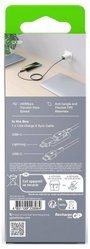 GP USB kábel USB-C®, Apple Lightning dugó 1.5 m Fekete GPCBCXBPBKUSB964 5. bélyegkép