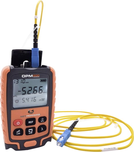 Üvegszál ellenőrző készülék NP-FIBER-OPM200 NetPeppers Pocket Power Meter OPM200
