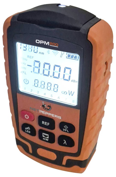 Üvegszál ellenőrző készülék NP-FIBER-OPM200 NetPeppers Pocket Power Meter OPM200 2. kép