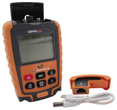 Üvegszál ellenőrző készülék NP-FIBER-OPM200 NetPeppers Pocket Power Meter OPM200 3. kép