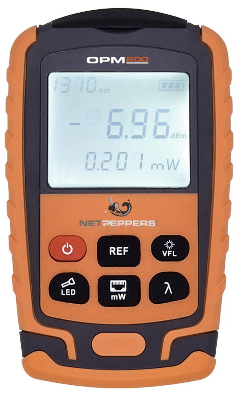 Üvegszál ellenőrző készülék NP-FIBER-OPM200 NetPeppers Pocket Power Meter OPM200 5. kép