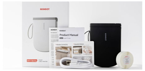 NIIMBOT Etikettendrucker D11_H Portable thermal label printer 4. kép