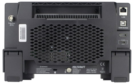 VOLTCRAFT DOV1002 Digitális oszcilloszkóp 100 MHz 2 csatornás 1.25 GSa/mp 50 Mpts 12 bit Digitális m 5. kép