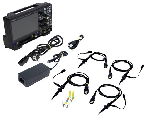 VOLTCRAFT DOV1254 LA Digitális oszcilloszkóp 125 MHz 4 csatornás 1.25 GSa/mp 100 Mpts 12 bit Digitál 6. kép