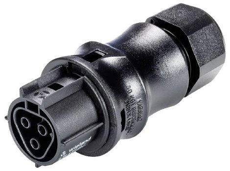 Wieland Electric 96.031.4053.1 Összekötő Fekete