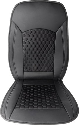HP Autozubehör 19163 Sitzauflage Premium Ülésfeltét Műbőr Fekete Vezető ülés, Anyósülés