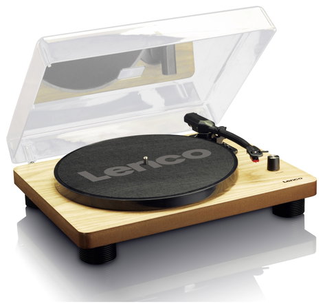 Lenco LS-50WD - Plattenspieler mit integrierten Lautsprechern - USB-Recording - Holz Lemezjátszó 2. kép