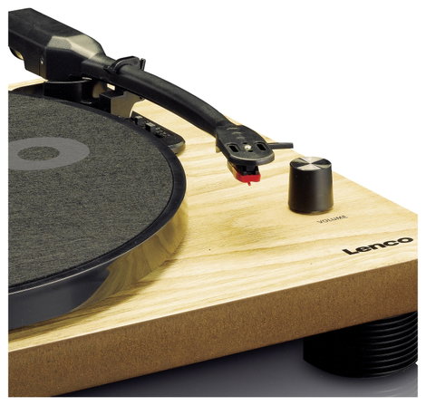 Lenco LS-50WD - Plattenspieler mit integrierten Lautsprechern - USB-Recording - Holz Lemezjátszó 7. kép