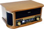 Lenco Classic Phono TCD-2551WD - Holz-Plattenspieler im Retro-Design mit Bluetooth Lemezjátszó bélyegkép
