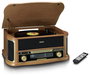 Lenco Classic Phono TCD-2551WD - Holz-Plattenspieler im Retro-Design mit Bluetooth Lemezjátszó 6. bélyegkép