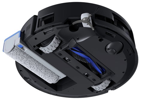ECOVACS DEX56-12EC Porszívó és felmosó robot Fekete Hangvezérelt, Távirányítható, Kompatibilis az Am 2. kép