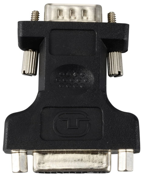 Renkforce RF-6667626 DVI / VGA Átalakító [1x DVI alj, 24+5 pólusú - 1x VGA dugó] Fekete Csavarozható 3. kép