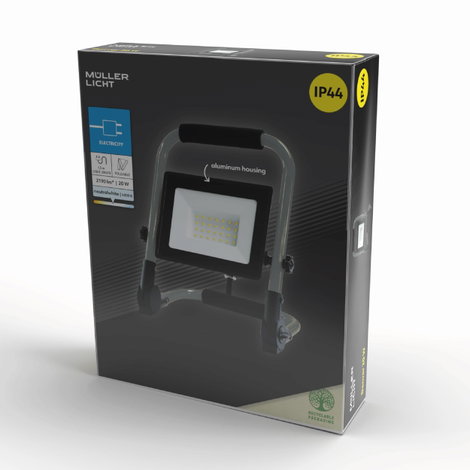 Müller-Licht Denver LED fénysugárzó 20 W 2190 lm Semleges fehér 21600052 2. kép
