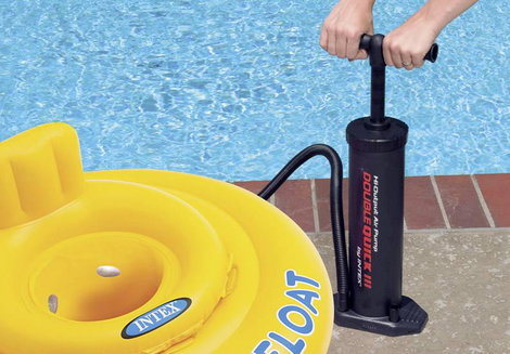 Intex 68615 INTEX 68615 kétütemű szivattyú 48cm Fekete 2. kép