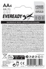 Eveready SHD Ceruzaelem Cink-szén 1.5 V 4 db 2. bélyegkép