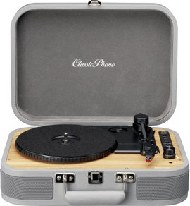 Lenco Classic Phono TT-116BK - Retro Plattenspieler mit Bluetooth Lemezjátszó
