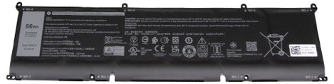 Dell Notebook akku Akku 69KF2 11.40 V 7200 mAh Dell 2. kép