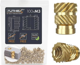 ruthex menetes betét RX-M3x5.7 GE-M3x57-001