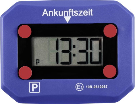 3338640 Parkoló korong 25 mm x 102 mm x 79 mm Órával